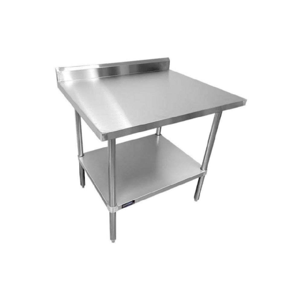 Sapphire Manufacturing SMTEB-2436S Worktable 36"W X 24"D X 35"H 18/430 Stainless Steel