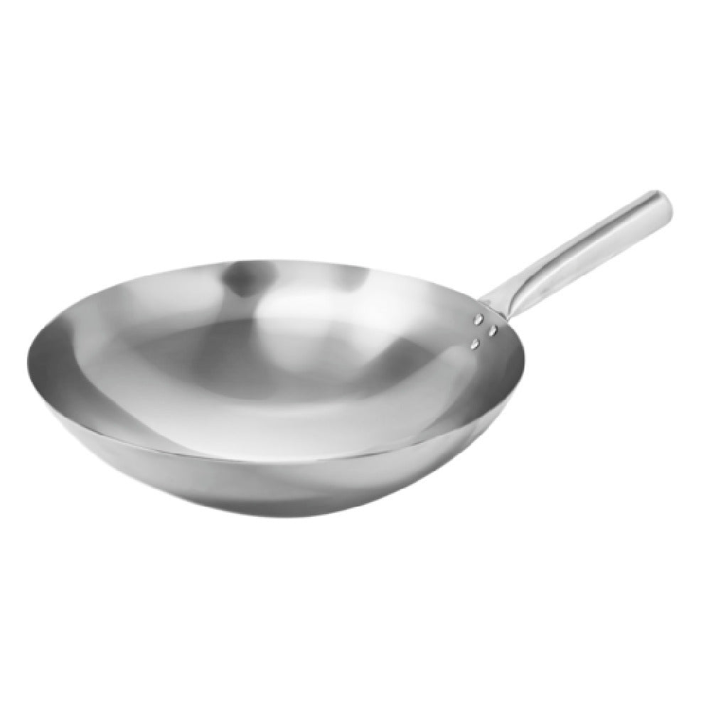 Omcan 47543 (47543) Mandarin Wok 14″ Dia. Nailed Joint