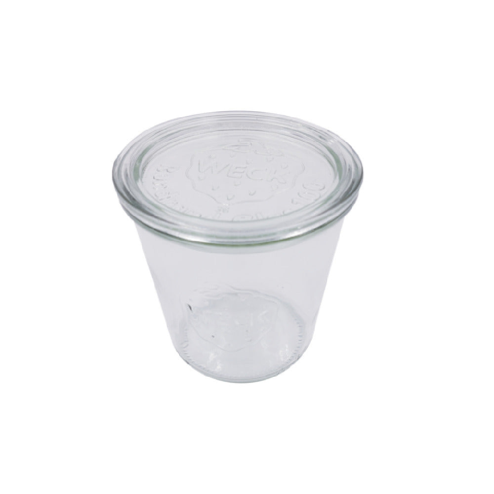 PacknWood 294WEK742 - Bokocook Weck Jars With Glass Lid Mold, 19.6oz., 3.93"D X 4.33"H