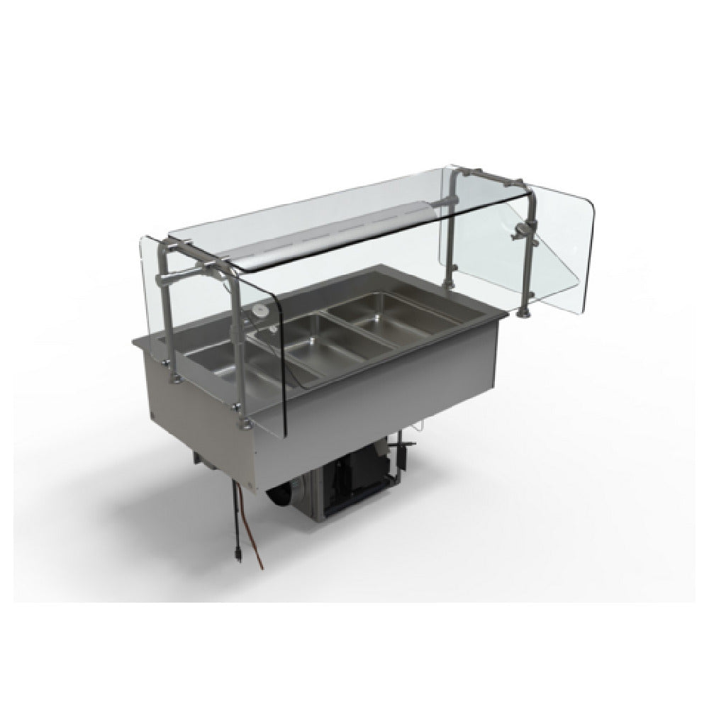 Hatco CWBP-3-BUNDLE BUNDLE: COLD WELL DROP-IN SNEEZE GUARD AND LIGHT. Drop-In Refrigerated Well