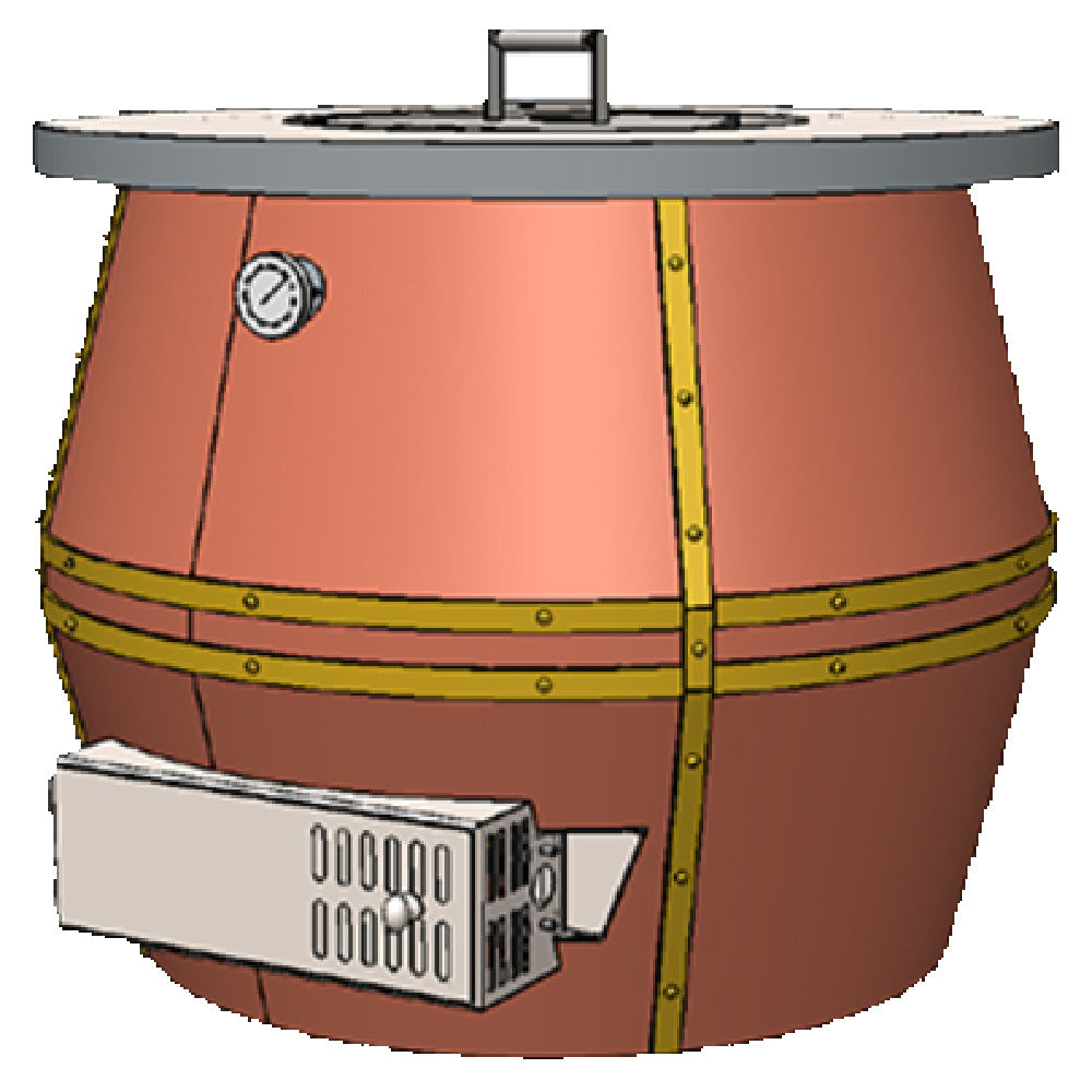 Beech Ovens ATANCOP-700 Flat Polished Copper Finish For 700 Series Barrel Tandoor Only