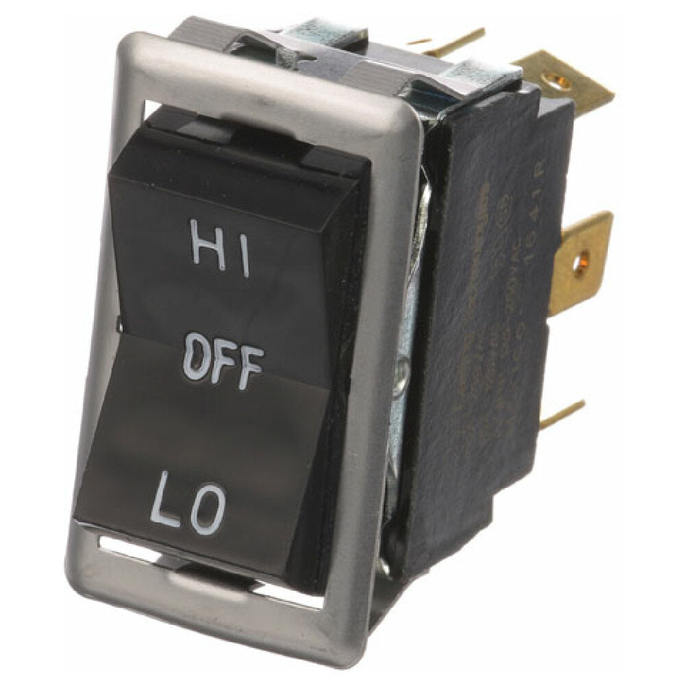 Blodgett 06503 Rocker Switch 7/8 X 1 1/2 Dpdt Ctr Off