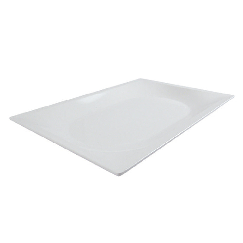 Bauscher Hepp T1743 - Zest Tray, 15-9/16" X 10-7/16", Rectangular With Oval Center