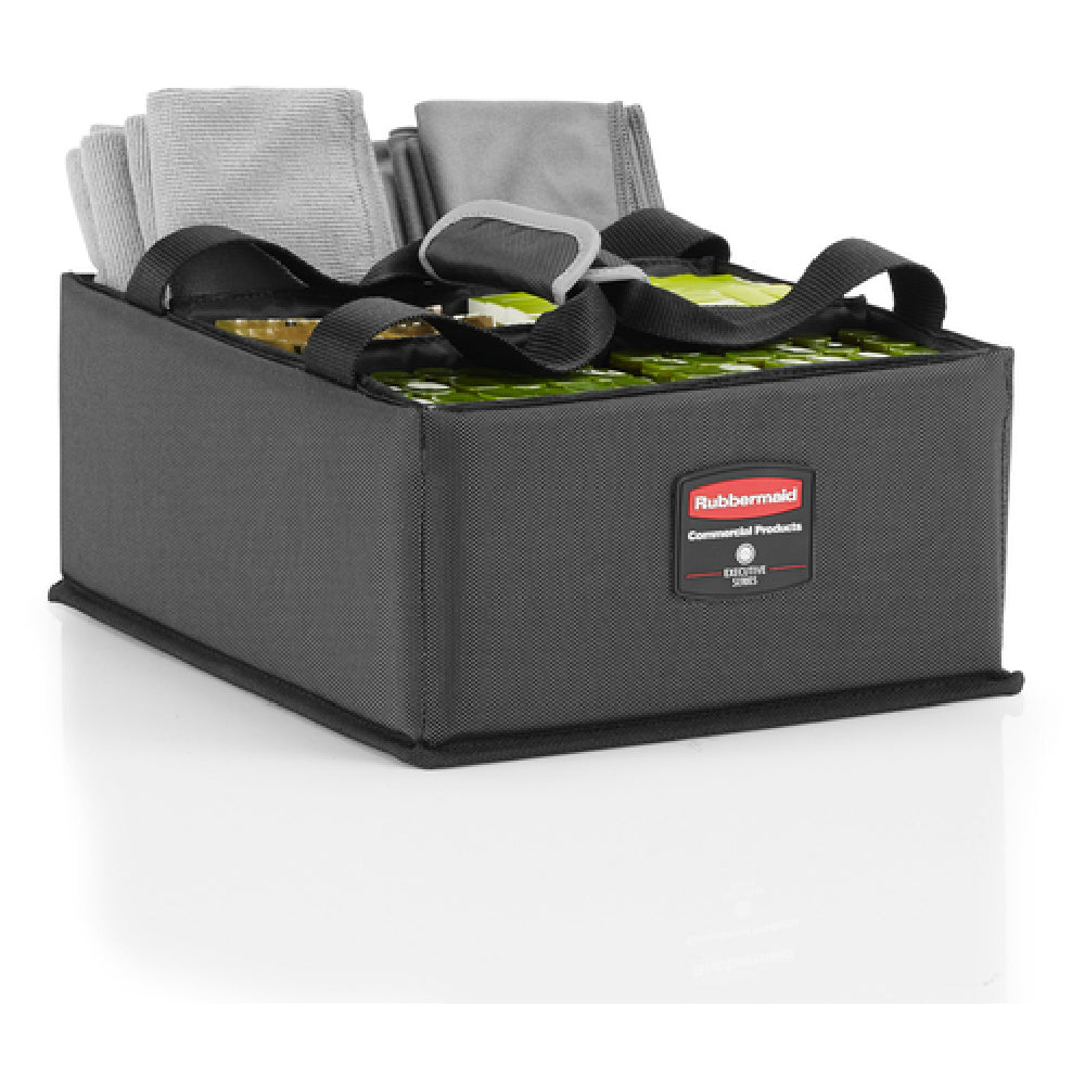 Rubbermaid 1902468 - Executive Quick Cart Caddy, 14"L X 11"W X 5-3/8"H, Large