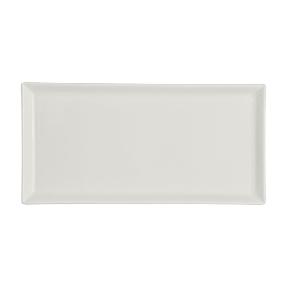 Steelite 51109ST3209 Tray 9.375" X 4.625" X 0.75" White Album