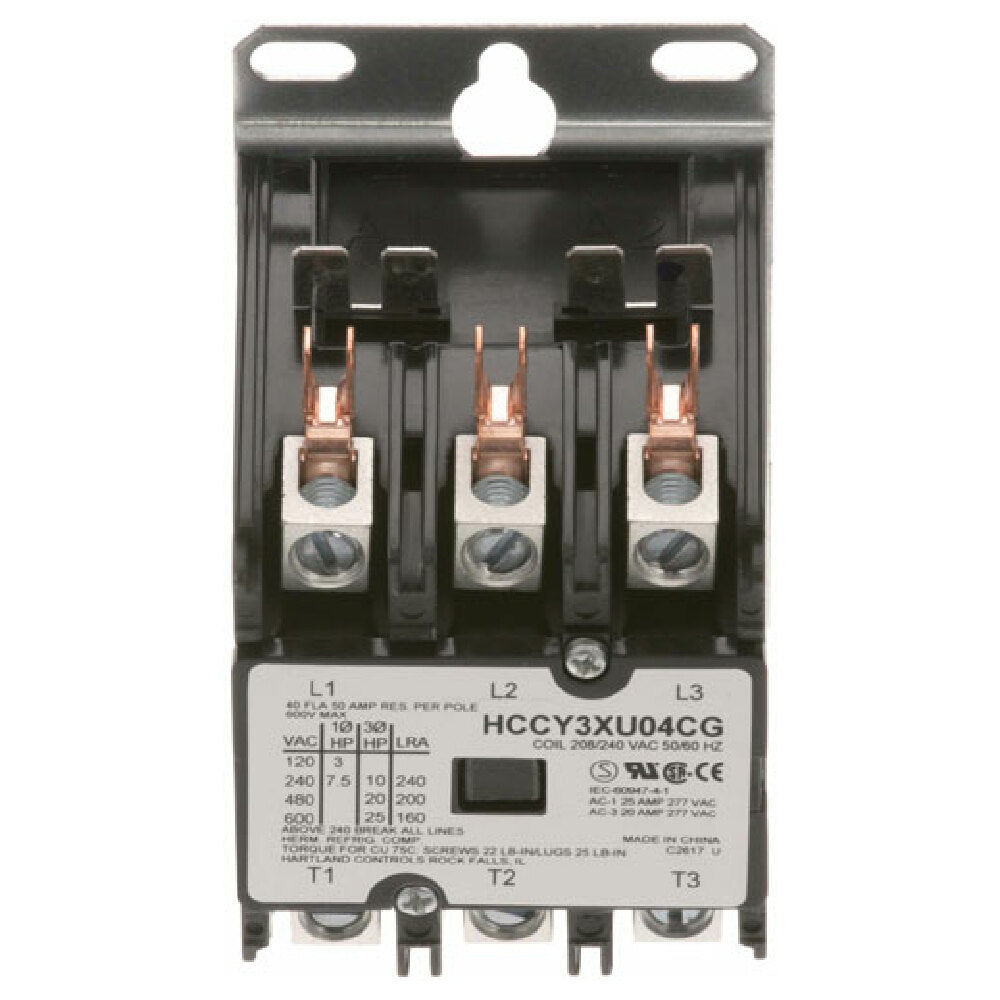 Garland GL1637002 Contactor 3p 40/50a 208/240v