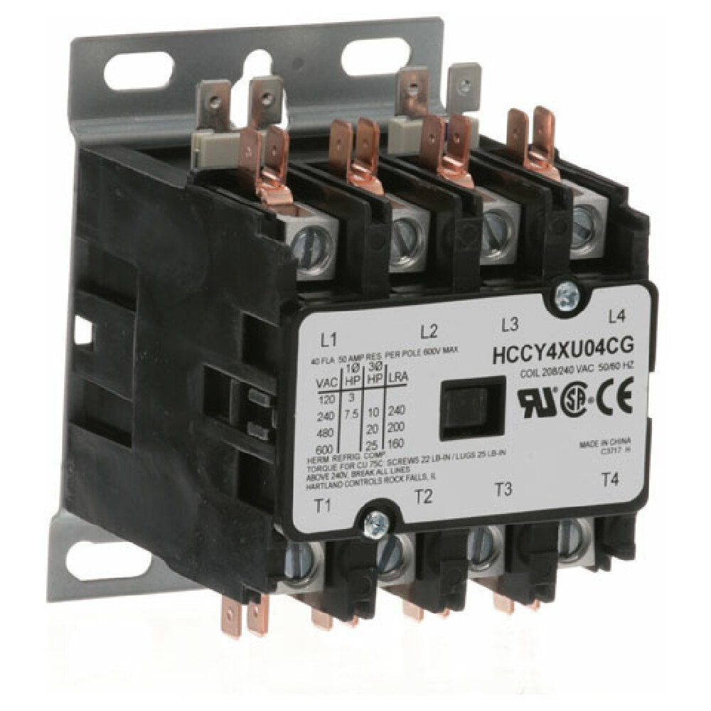 Hatco 2-01-018-00 Contactor 4p 40/50a 208/240v