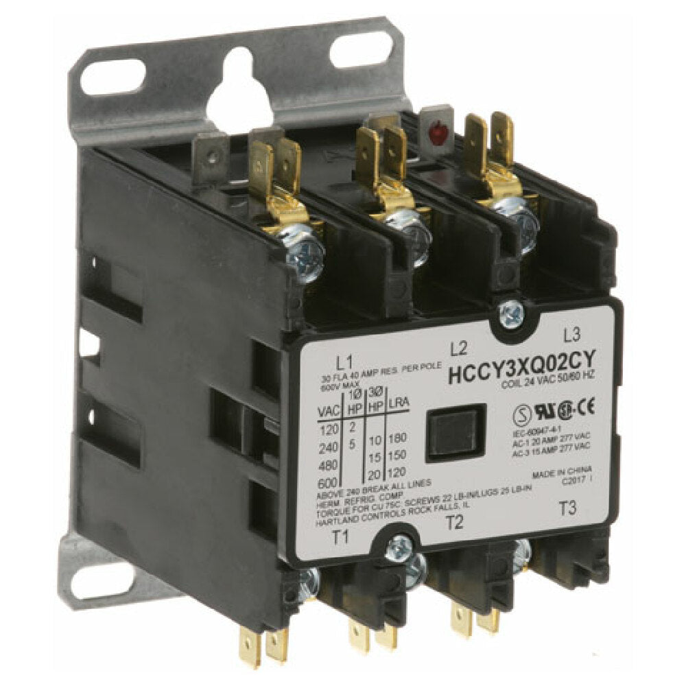 Star Mfg 2E-30700-06 Contactor 3p 30/40a 24v