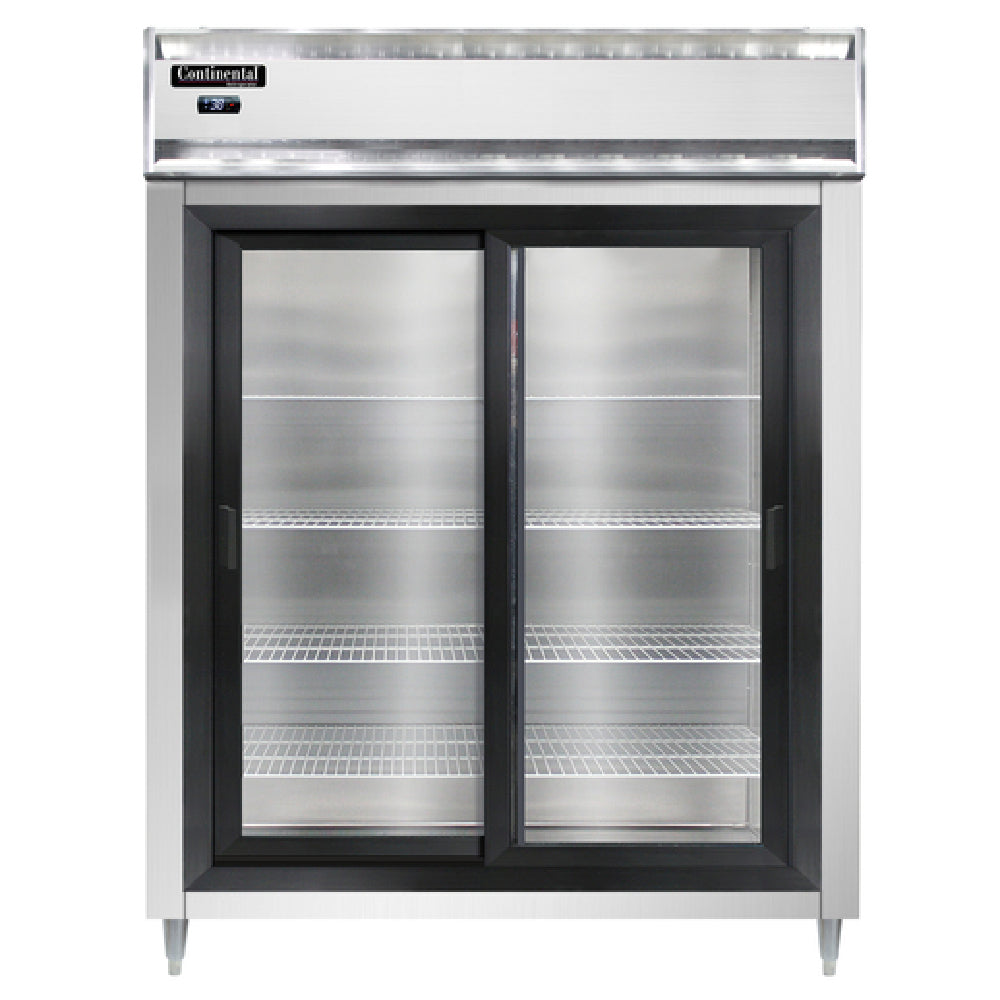 Continental Refrigerator D2RENSASGD Designer Line Wide Refrigerator Reach-in 57"W