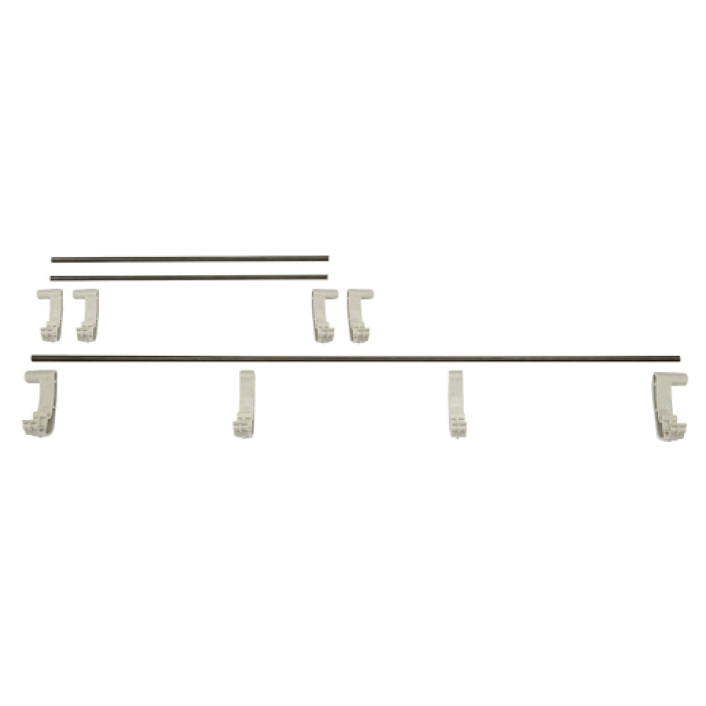 AllPoints 45241 Ews Full Shelf Rail 14x24 Soft Gray