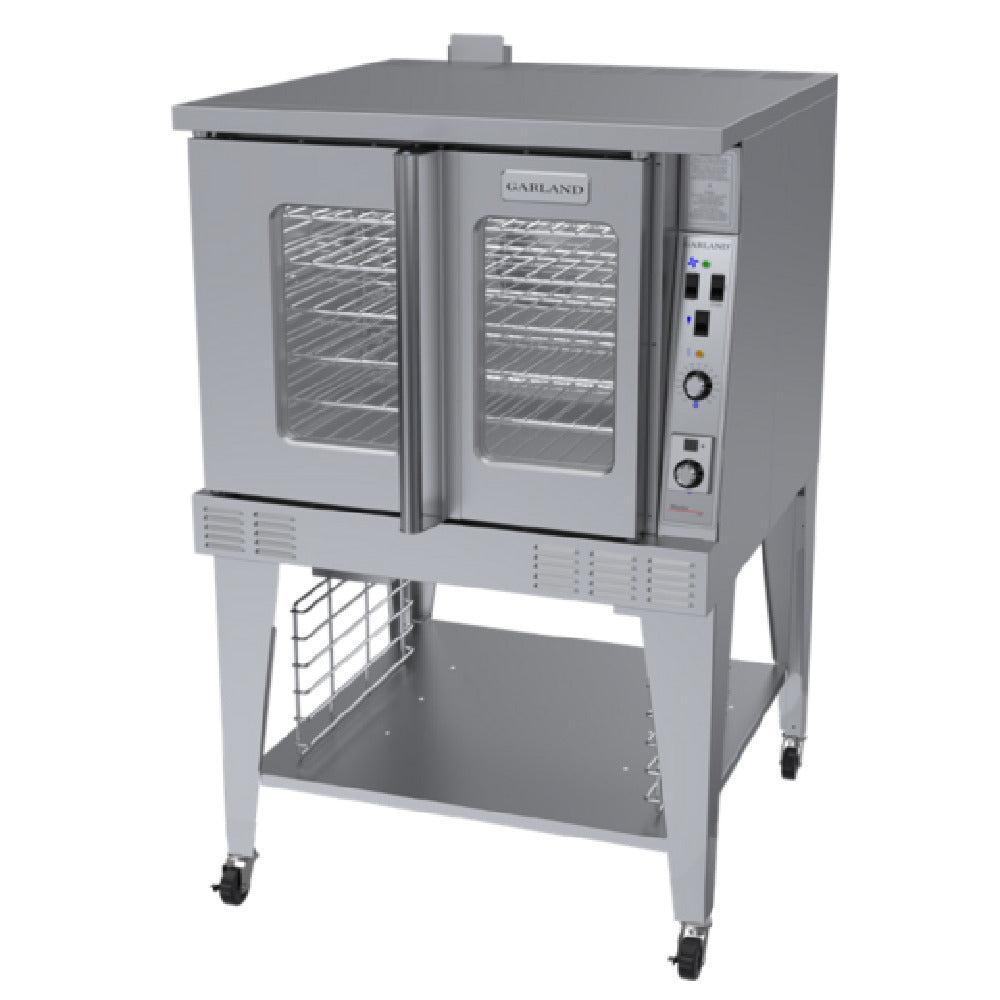 Garland Commercial Ranges 1951214 - Stainless Steel Open Base, Bottom Shelf, Single Oven Legs With Casters