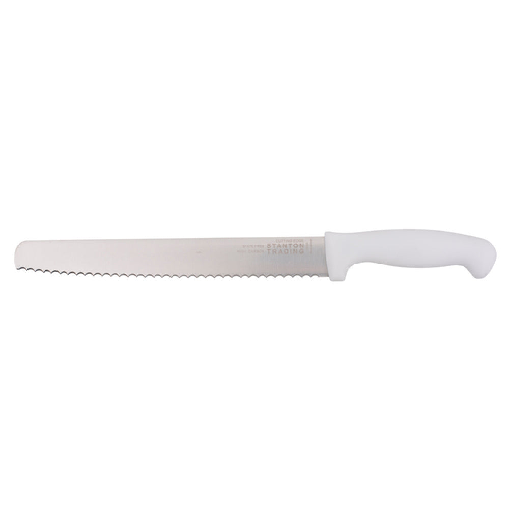 Stanton Trading KNV-SLCSER10-WH - Cutting Edge Slicer Knife, 10", Serrated Edge