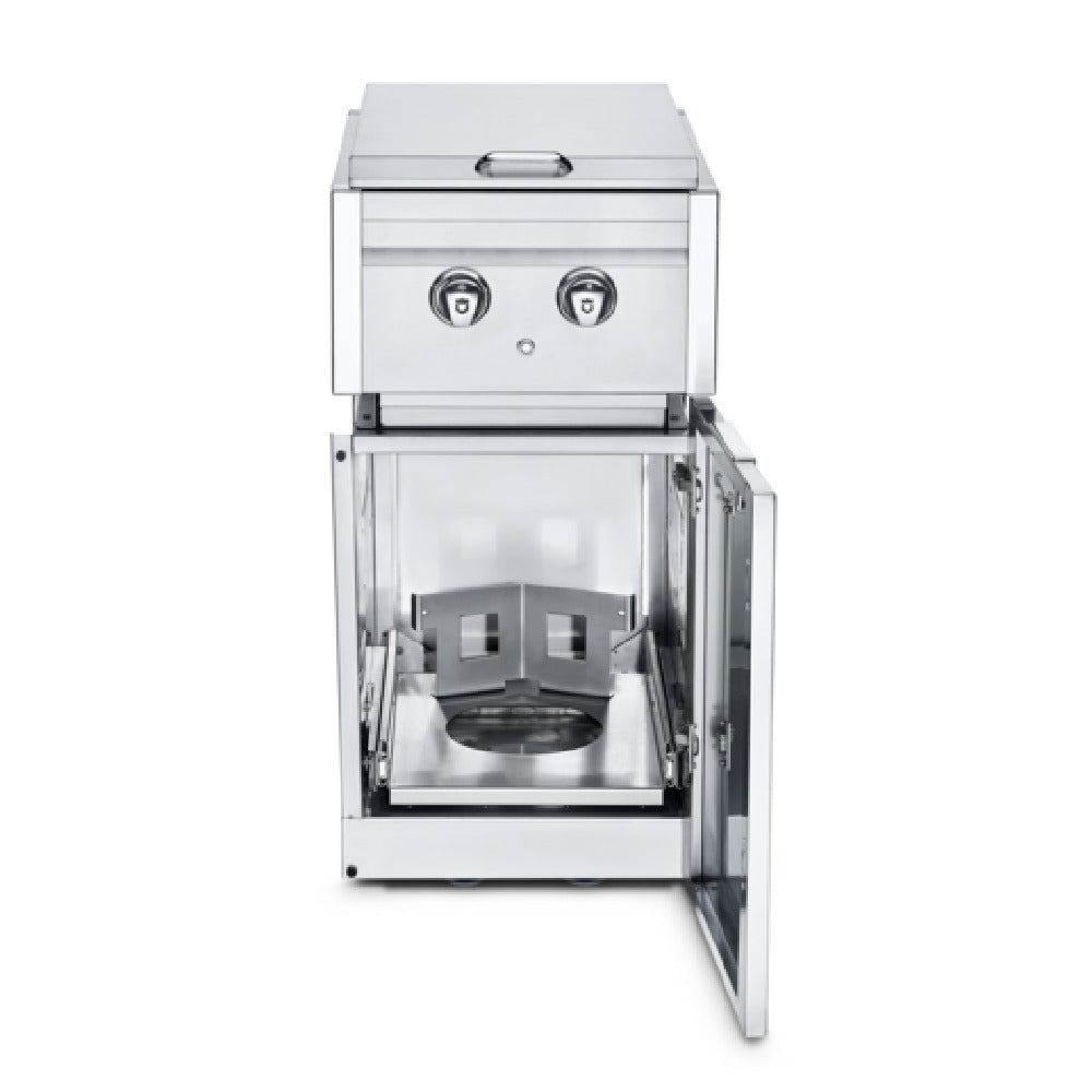Crown Verity ICM-SBLP-PH Infinite Series Cabinet Module With Dual Side Burner (Lp) And Propane Tank Holder