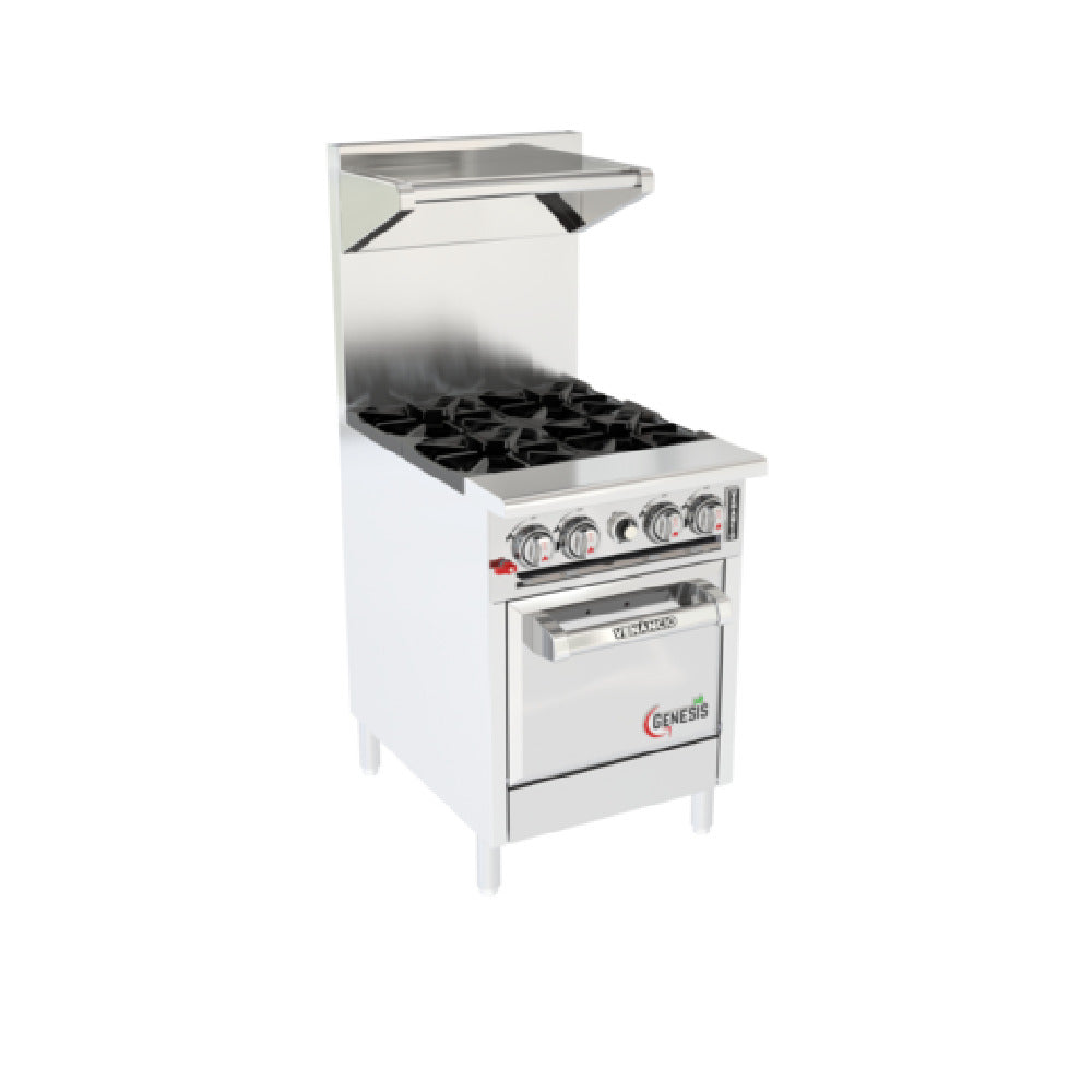 Venancio USA G24ST-24B_LP - Genesis Series Restaurant Range, Gas, 24"W