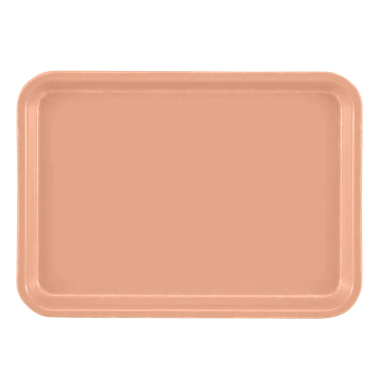 Cambro 46117 Camtray® Rectangular 4-1/4" X 6" Dark Peach