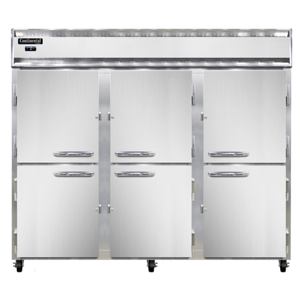 Continental Refrigerator 3FENSSHD Extra-Wide Freezer Reach-in 85-1/2"W
