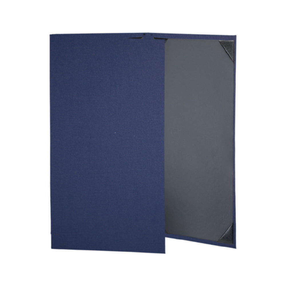 Risch LINEN-3V 8.5X14 Linen Hardback Menu Cover (specify Color) 8 1/2" X 14" Fold-Out