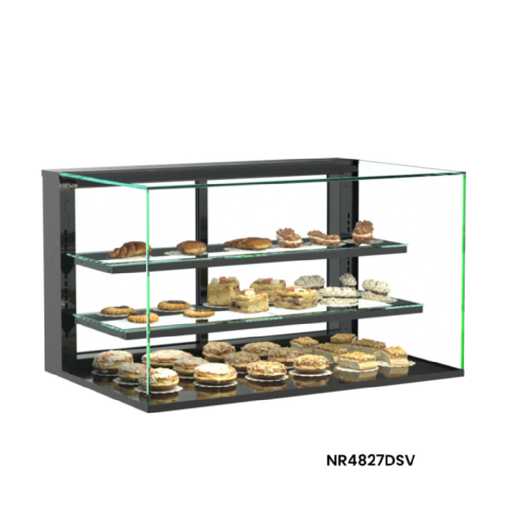 Structural Concepts NR3627DSV - Reveal® Service Non-Refrigerated Display Case, Countertop