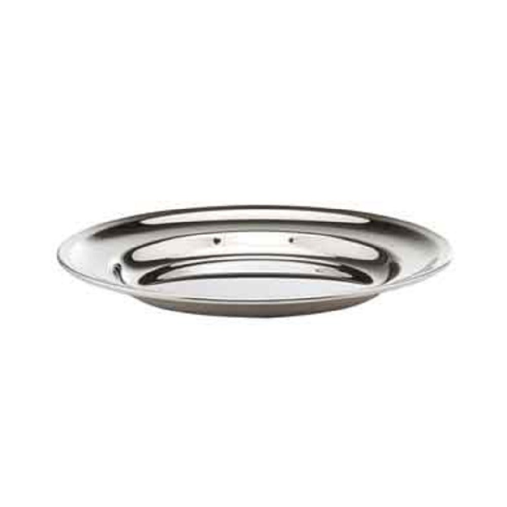 Bauscher Hepp 60.8904.3200 - Serving Platter, 12-9/16" Dia. (319mm), 18/10 Stainless Steel