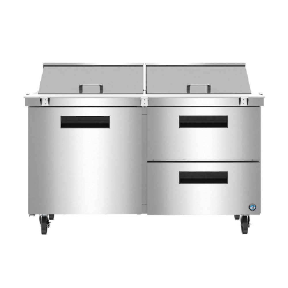 Hoshizaki SR60B-24MD2R - Steelheart® Mega Top 60” Prep Refrigerator, 14.8 Cu. Ft.