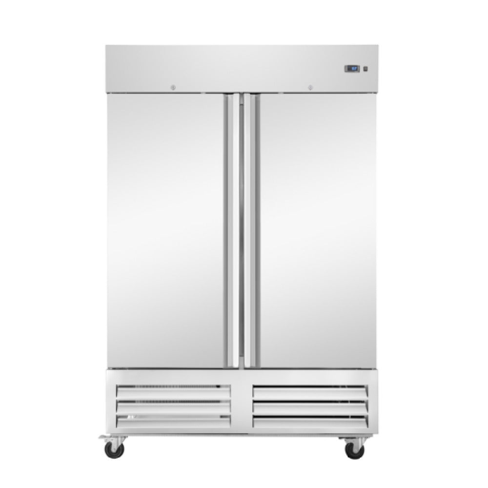 Koolmore KM-RIC-2DSS Convertible Refrigerator/Freezer Reach-In 54"W 49 Cu. Ft. Capacity