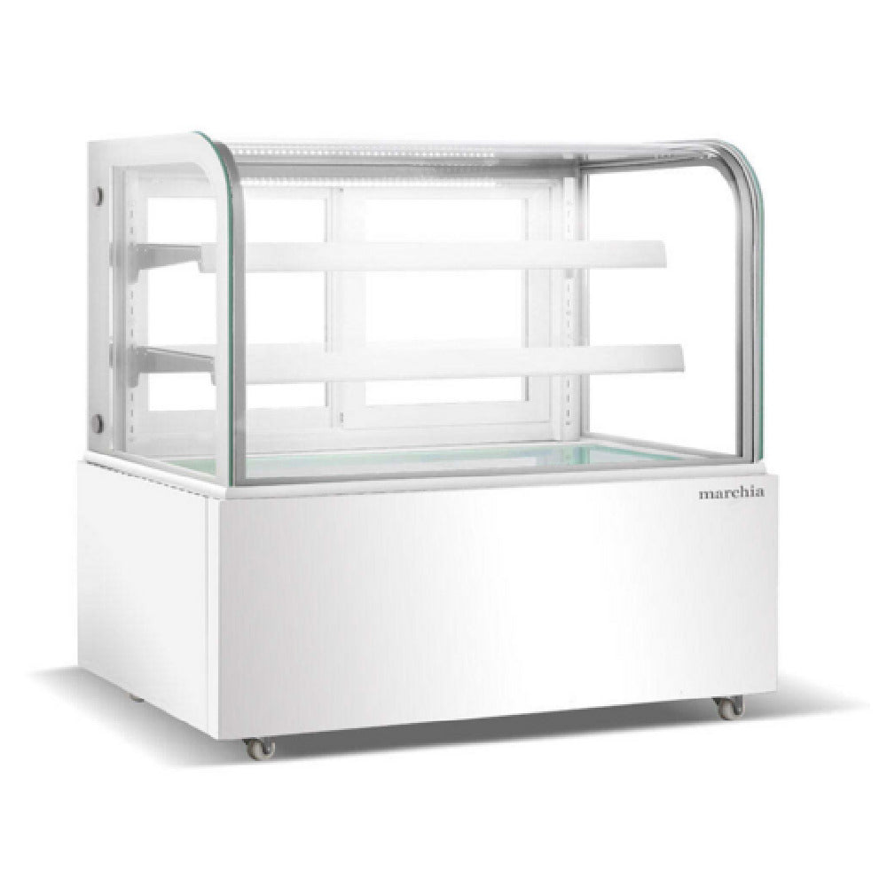 USR Brands MB60-W Marchia Refrigerated Bakery Display Case 59-3/5"W 18.0 Cu. Ft. Capacity