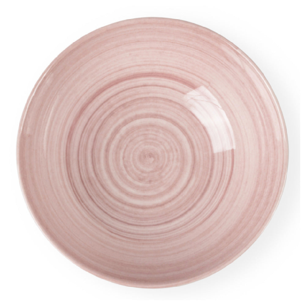 Bon Chef 54107-PK Brushstrokes Coupe Bowl 15 Oz. 6.5" Dia X 2" H