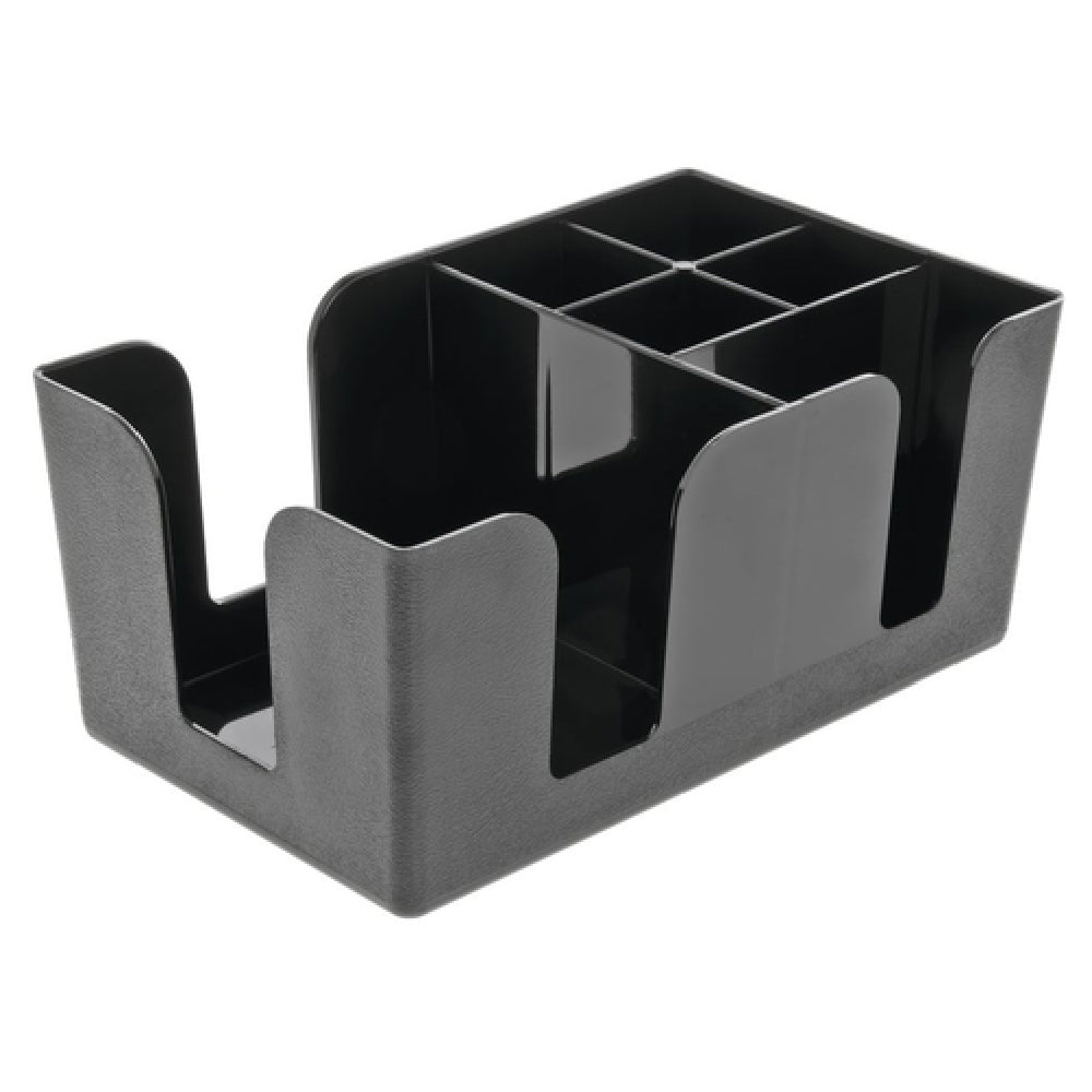 Hubert 80962 - Bar Caddy, 6-compartment, 9-1/2" X 5-7/8" X 4-1/4"H