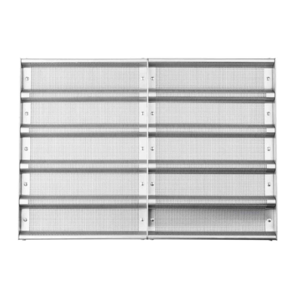 TableCraft Products 13533 - Sub Sandwich Roll Pan, 25-1/2"W X 18"D X 1"H, Aluminum
