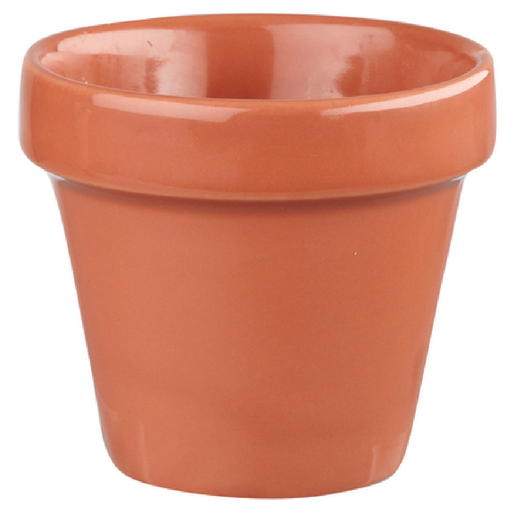 Churchill China BCPAPL121 Plant Pot 12 Oz. 2-7/8" Dia. X 3-1/2"H