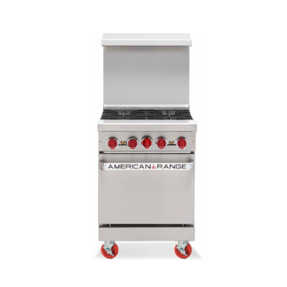 American Range AR-12G-2B-NV_LP - Restaurant Range, Gas, 24"