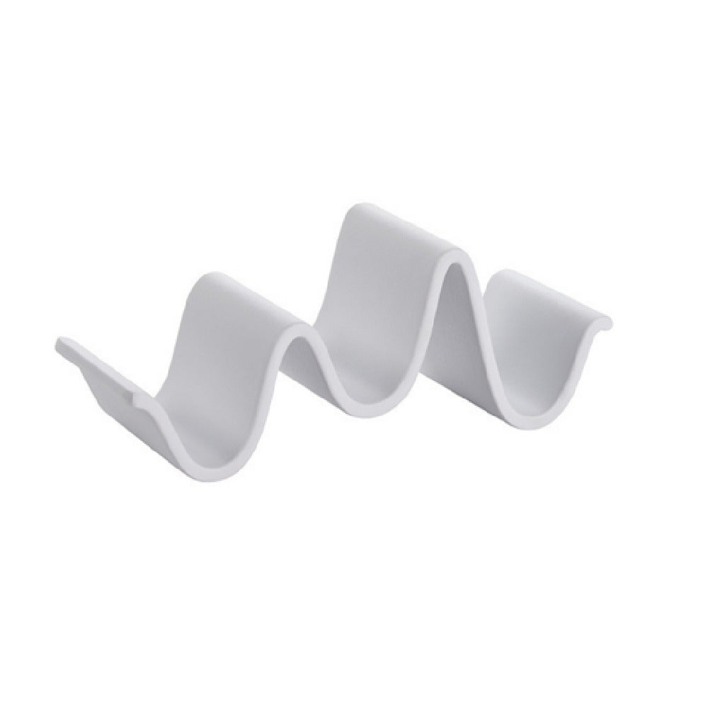 American Metalcraft WTHW3 Taco Holder Melamine White