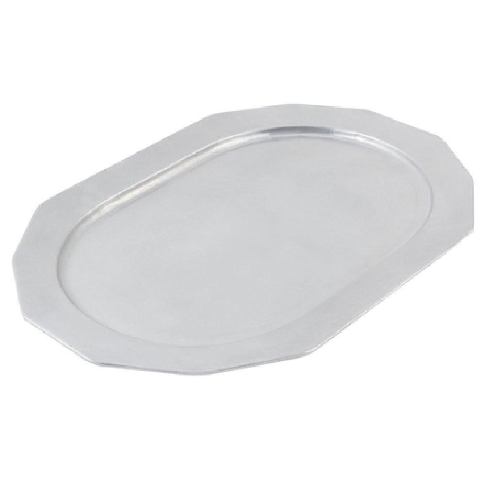 Bon Chef 9101 - Prism Tray, 14" X 20", Aluminum With Pewter-Glo Finish