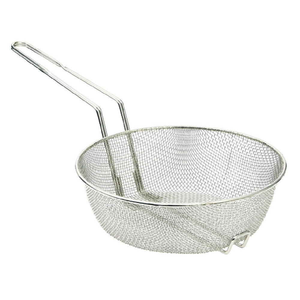 Hubert 144107 - Kratos Fine Mesh Basket, 10" Dia., Nickel Plated Wire
