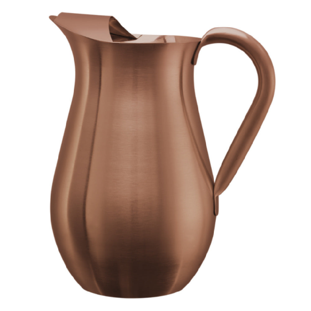 Service Ideas WPB2BSRG Service Ideas Bell Pitcher Stainless Steel Ice Guard