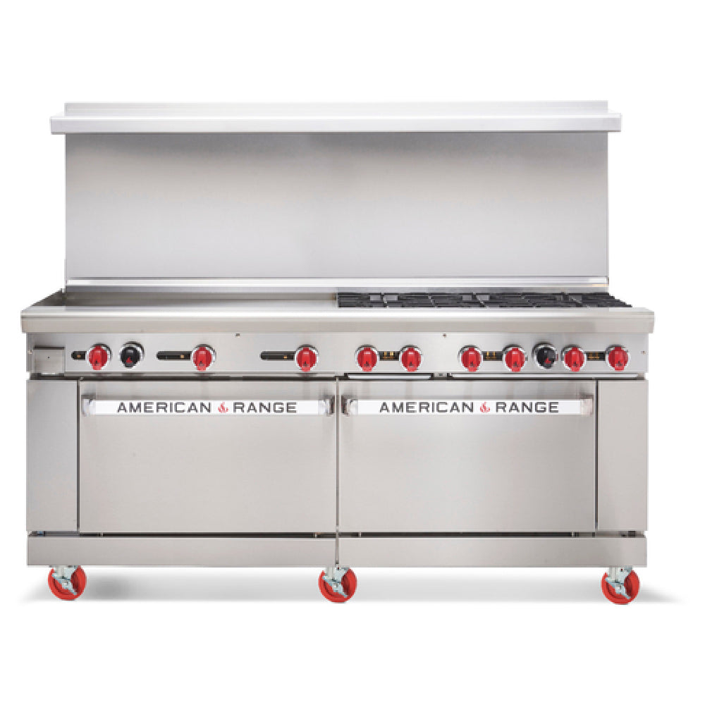 American Range AR-24G-8B_NAT - Restaurant Range, Gas, 72"