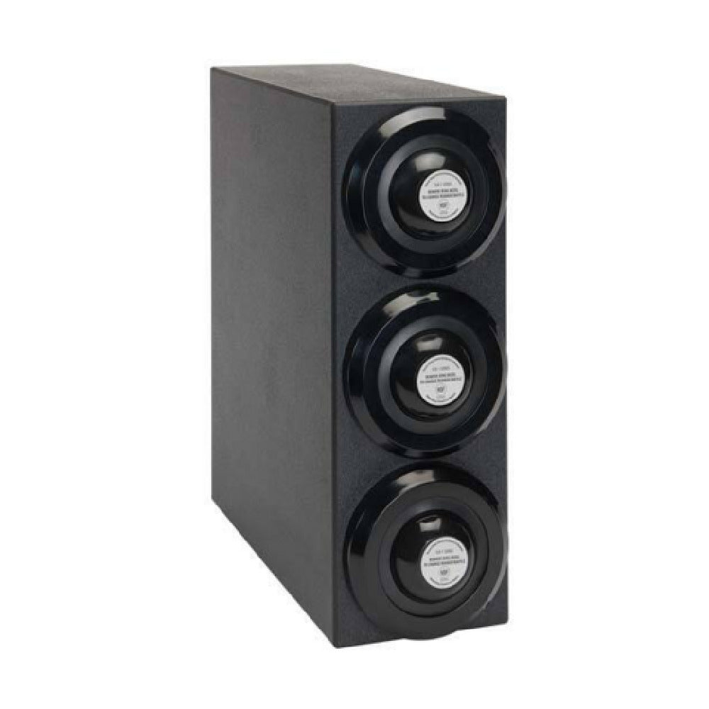 Dispense-Rite SLR-S1-3BT - Cup Dispensing Cabinet, Interchangeable Silicone Baffles