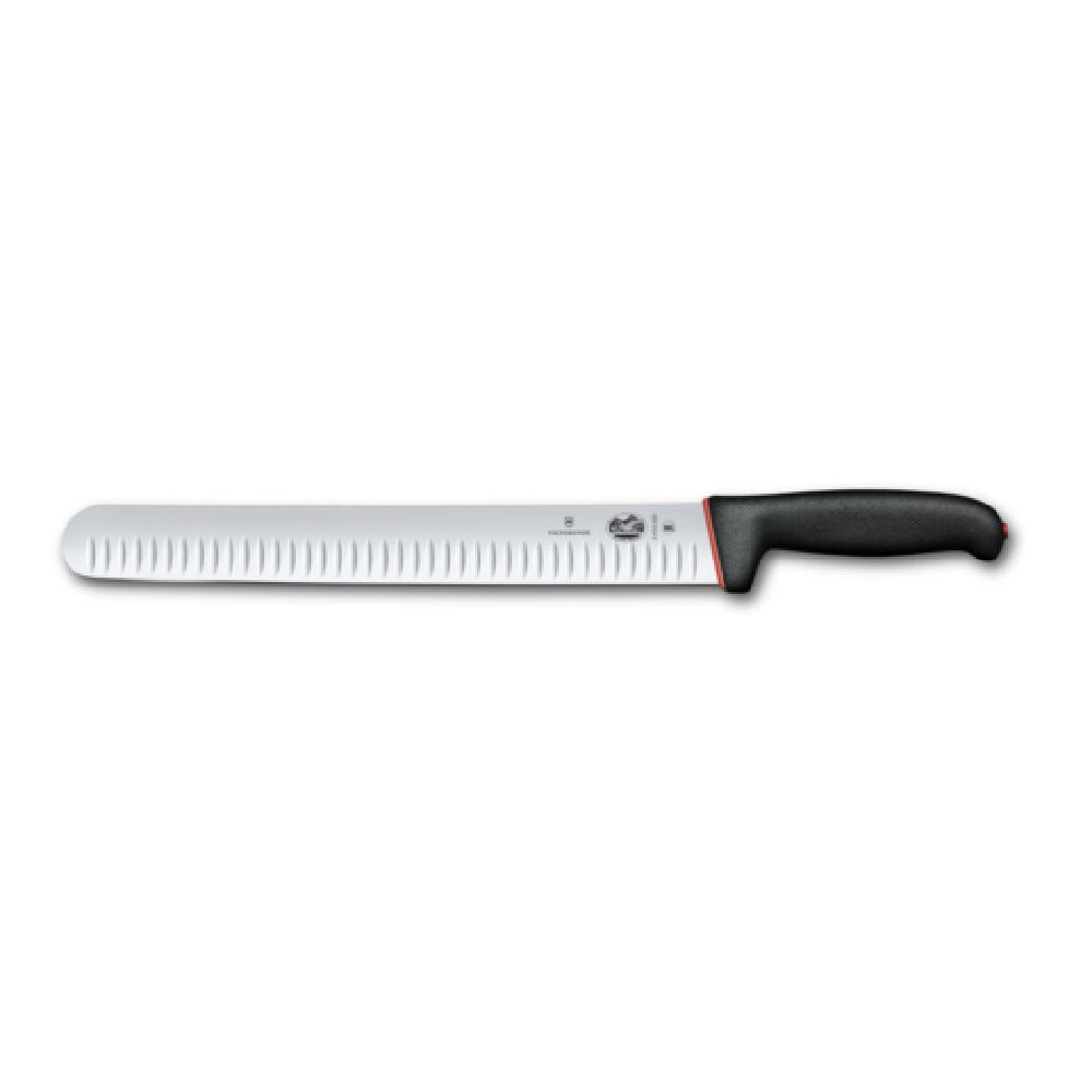 Victorinox Swiss Army 5.4723.30D - Slicer Knife, 12" Granton Edge, Black/red Dual Grip