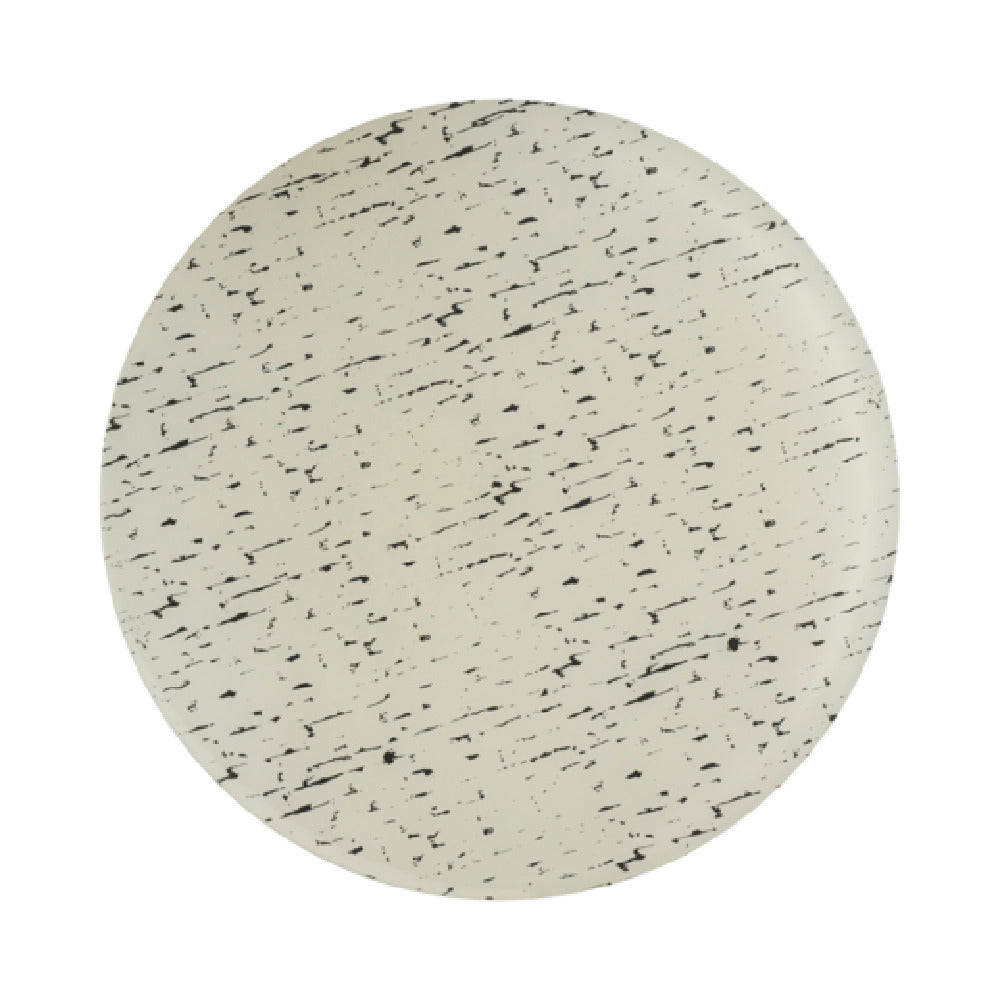 Steelite GS196653 Mid Modern Flat Cake Plate 13" Dia. X 3/8"H Round