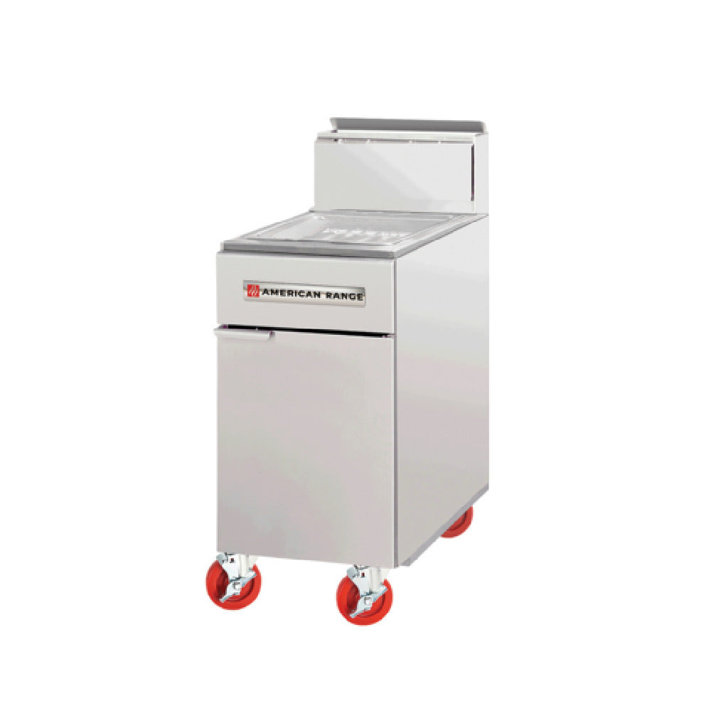 American Range AF-DS - Fryer Drain Cabinet, Fryer Match Design, 12" X 20" Drainer Top Section