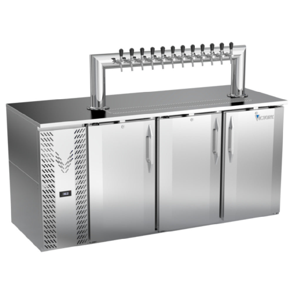 Victory VDD72HC-S-12T - Direct Draw Dispenser, 72"W X 30-1/8"D X 49-7/8"H, 23.643 Cu. Ft.