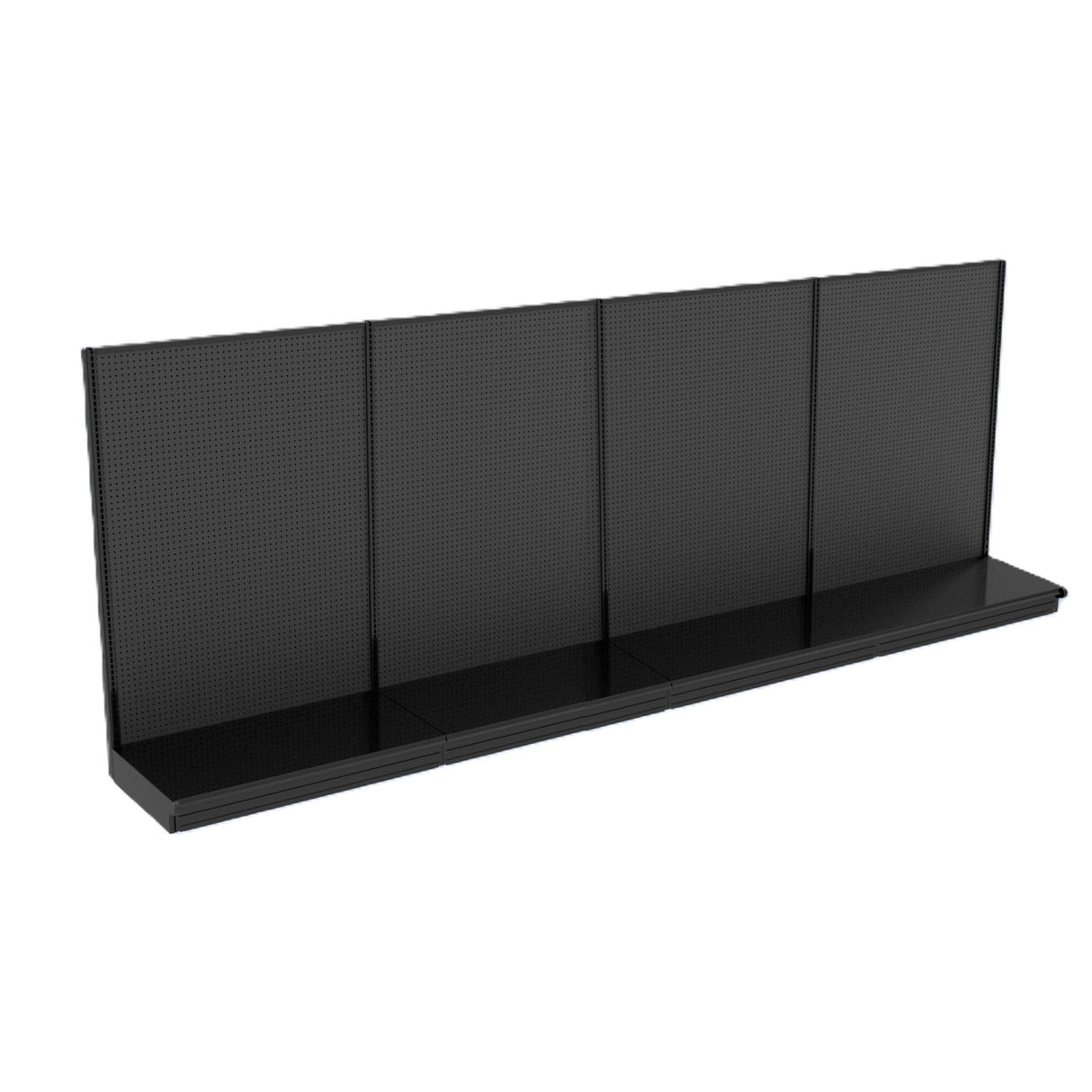 Kent Unlimited WL1615078_BL Wall 192"W X 15"D X 78"H Black