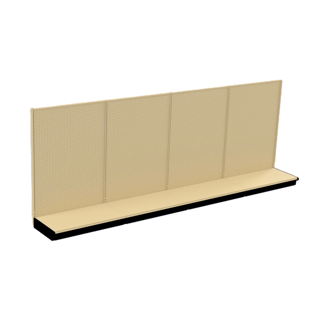 Kent Unlimited WL1622072_IVORY Wall 192"W X 22"D X 72"H Ivory Or Black