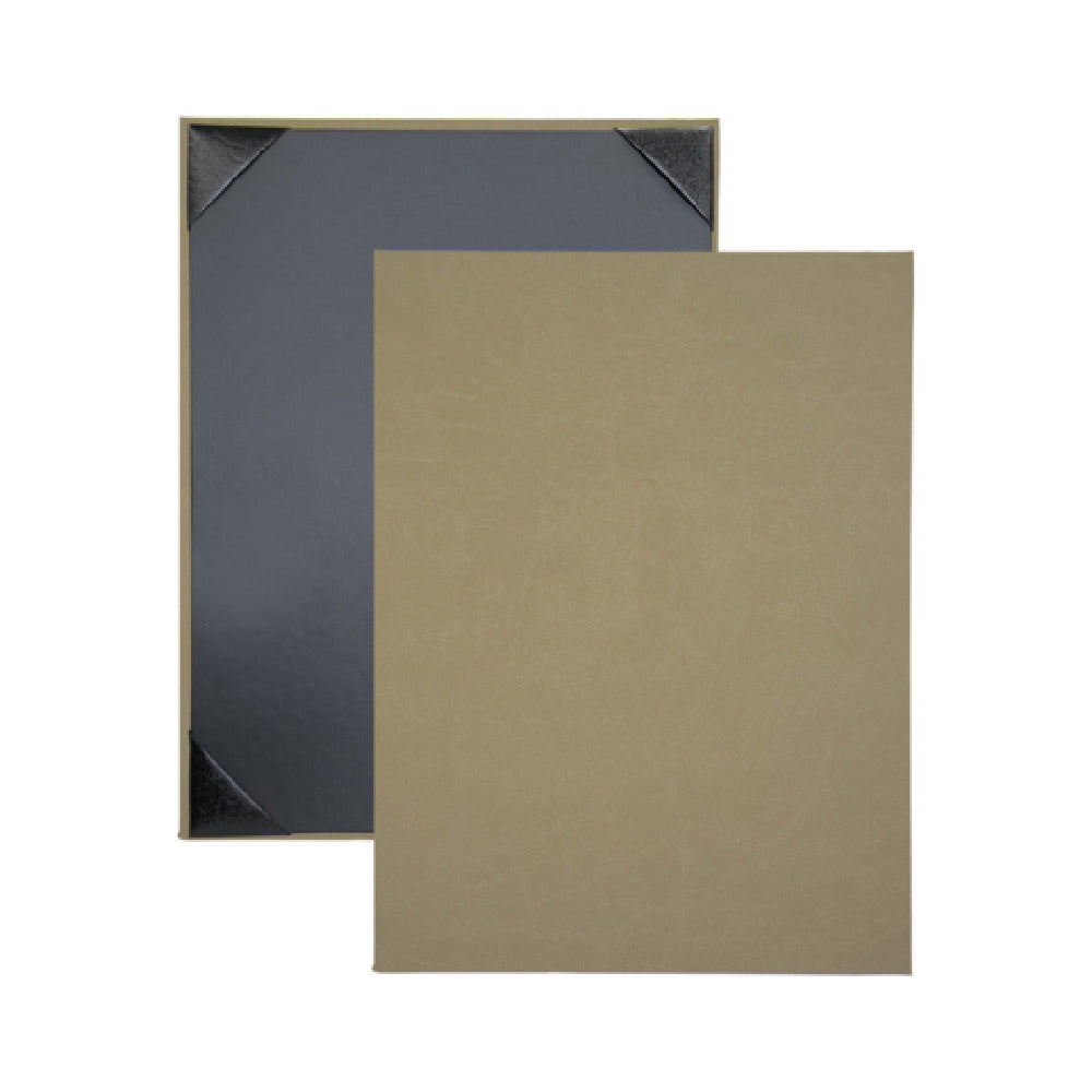 Risch EVERGREEN-1V 8.5X11 Evergreen Hardback Bio-friendly Faux-leather Menu Cover (specify Color)