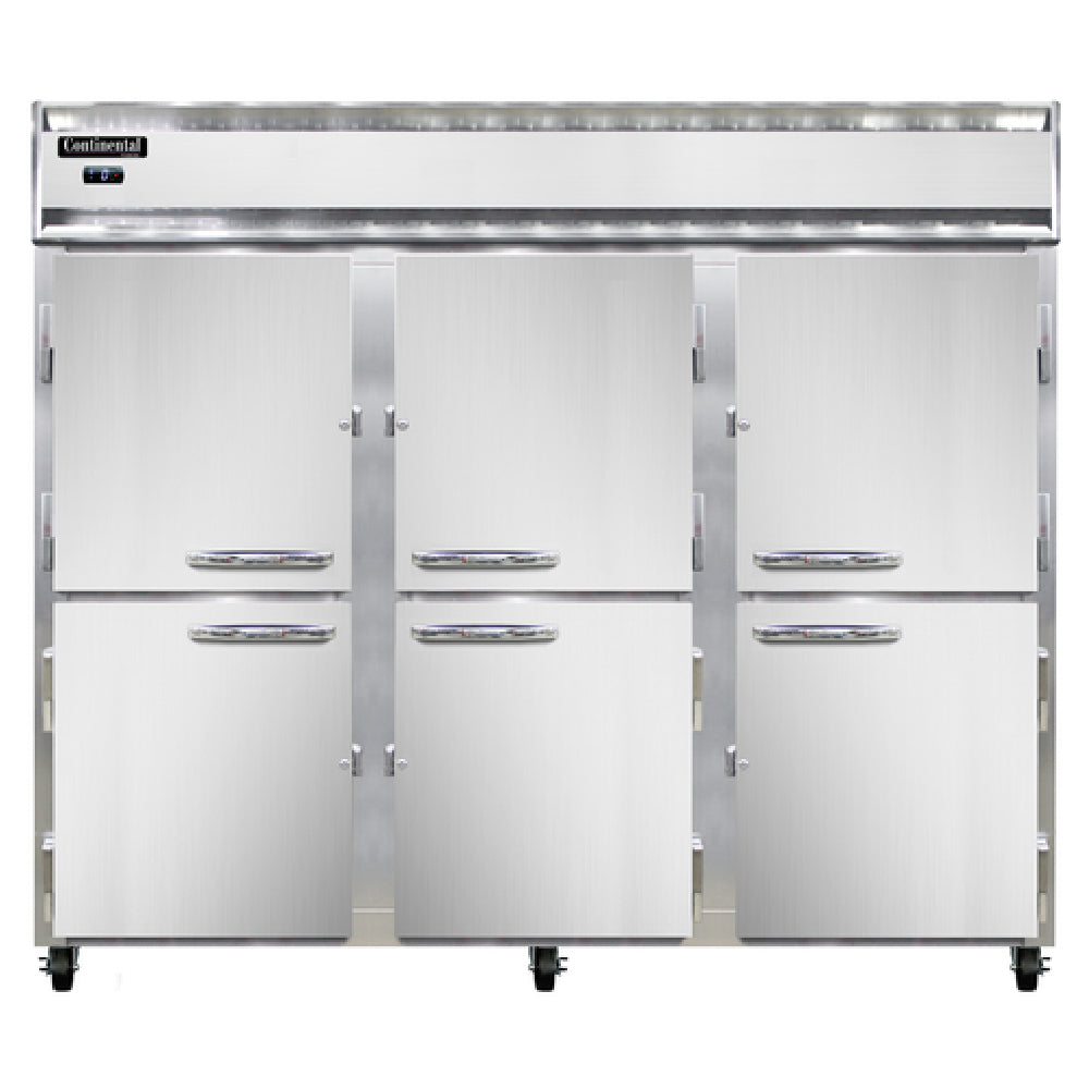 Continental Refrigerator 3FENHD Extra-Wide Freezer Reach-in 85-1/2"W