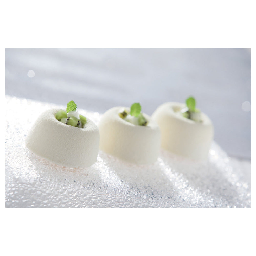 JB Prince M375 X - Demarle Flexipan® Mold, 23"L X 15"W, (18) Volcano