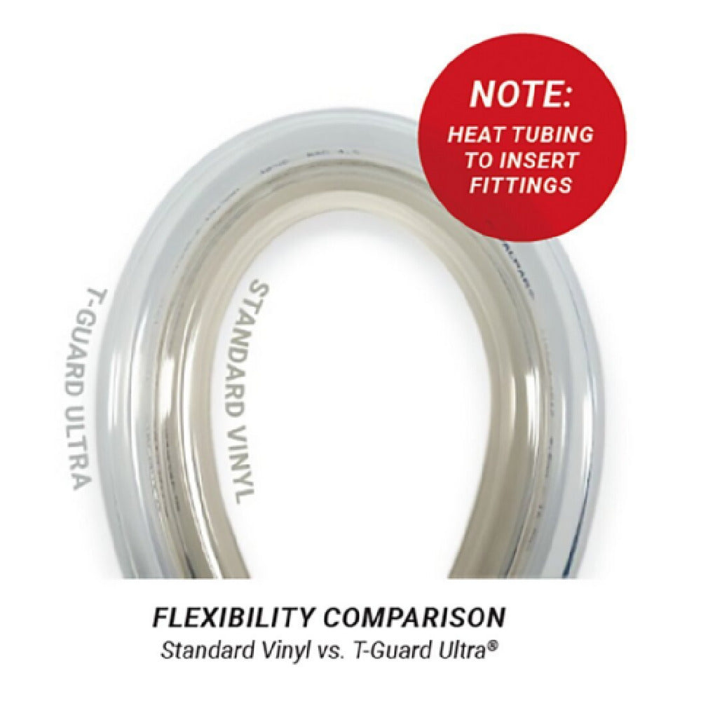Micro Matic 547C600TG - T-Guard Ultra Beer Hose, Clear, 50' X 3/16" ID Coil