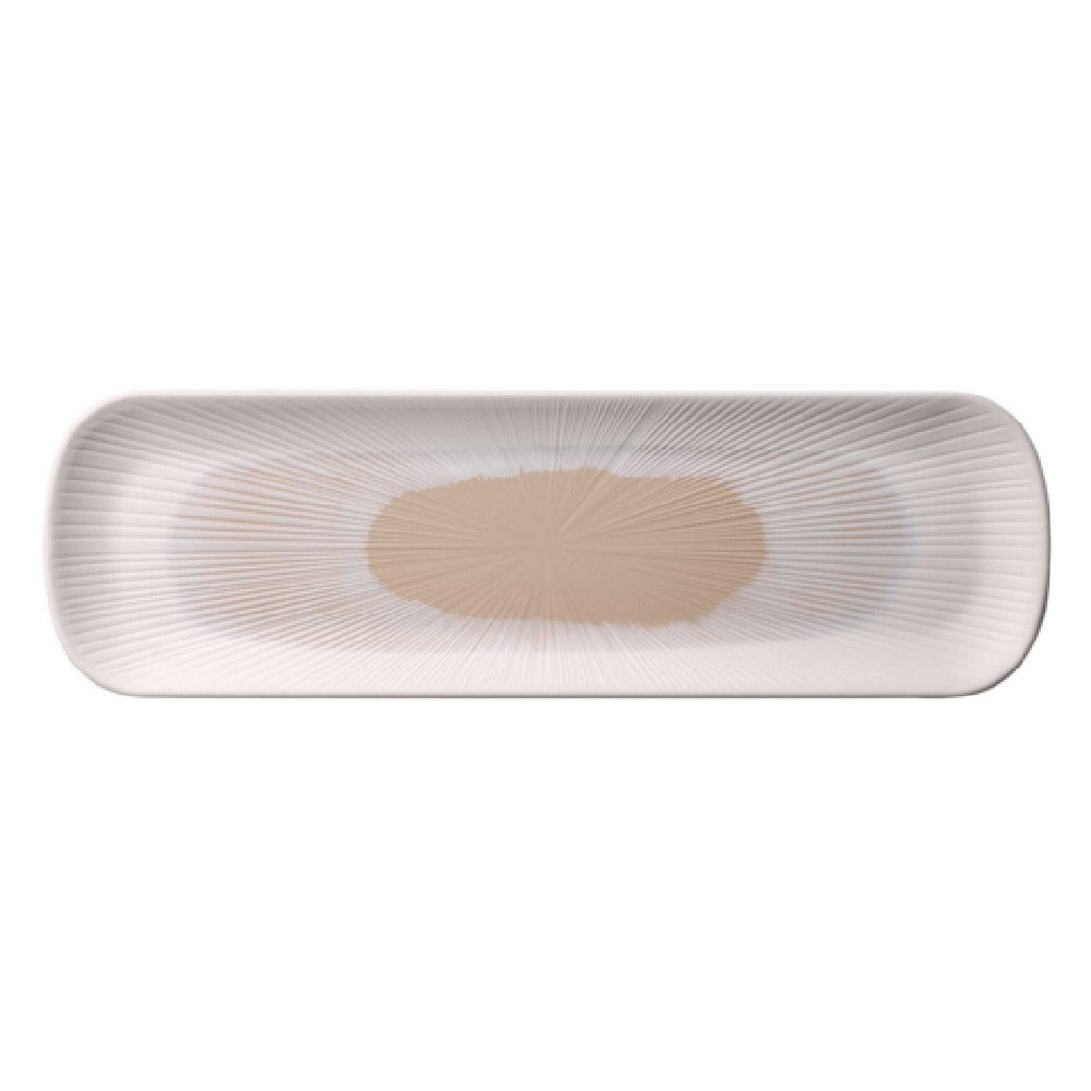 Libbey APS 85502 - Blush Tray, GN 2/4,20-7/8"L X 6-3/8"W X 1"H, Rectangular