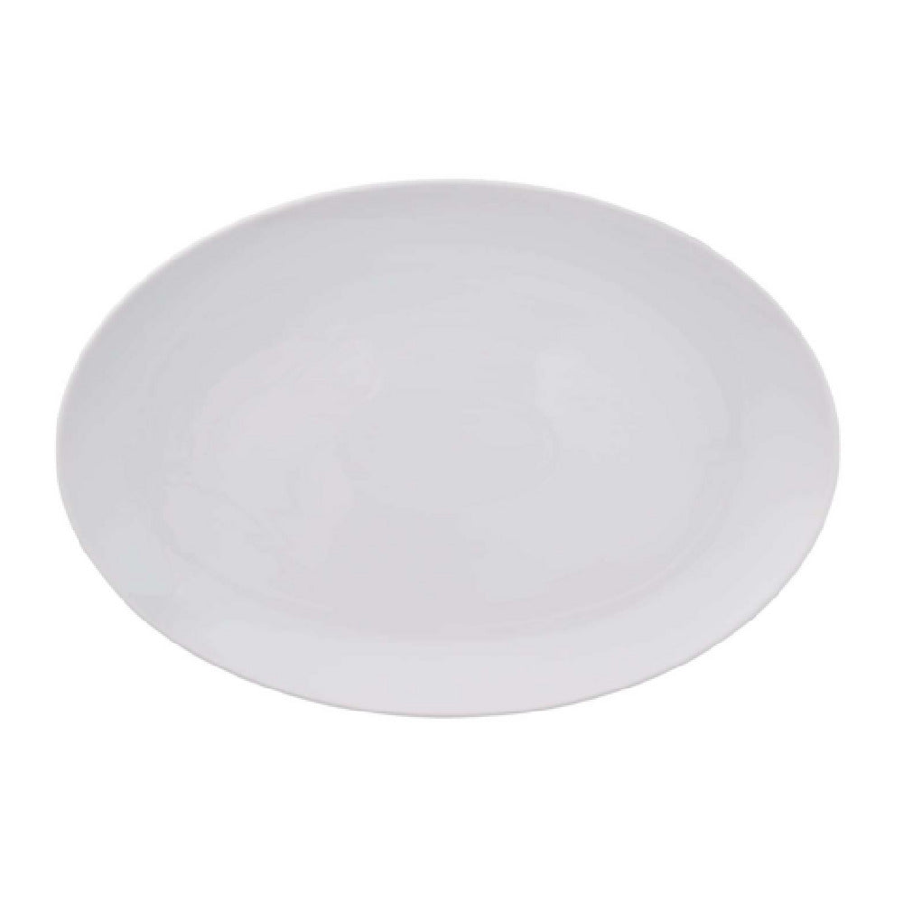 Libbey 113337 Platter 12.5"W X 8.3"D X 1.5"H Oval