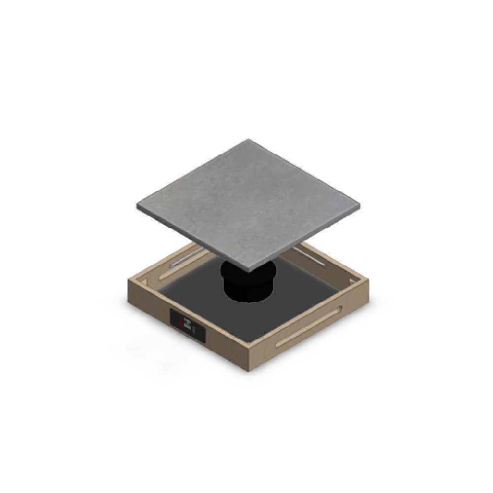 FOH BTR042NAM18 Smart Buffet Ware® Eco System Warm StellarVolt™ Induction Box Set Battery Operated Grey